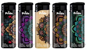 Зажигалка Pride Mandala - Аксессуары для курения - Зажигалки - Зажигалки пьезо - Магазин бонгов бонгшоп.рф