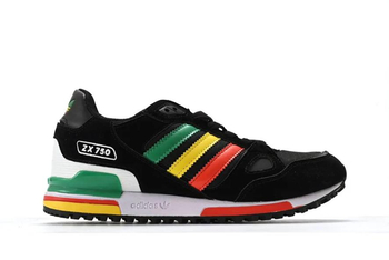 Кроссовки Adidas ZX 750 Rasta - Одежда - Обувь - Магазин бонгов бонгшоп.рф